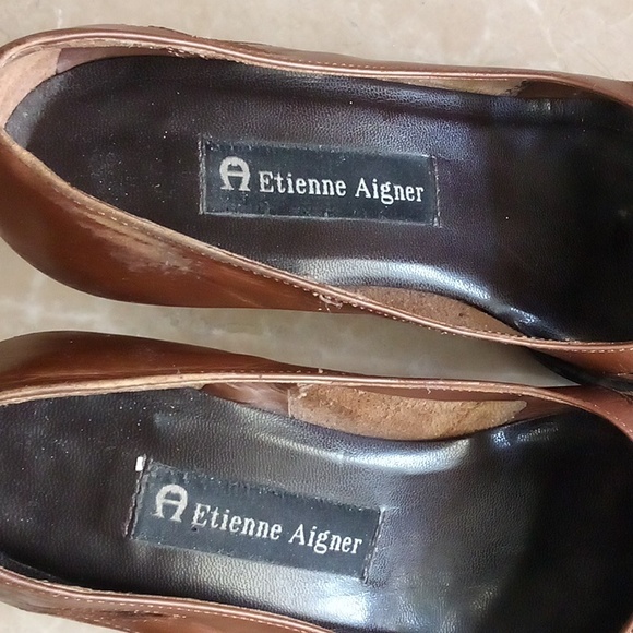 Etienne Aigner Leather Pumps -Size 6 - Picture 6 of 8